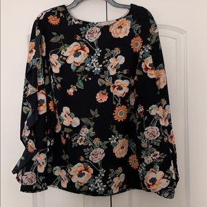 Ava Viv (Target) Flower Blouse